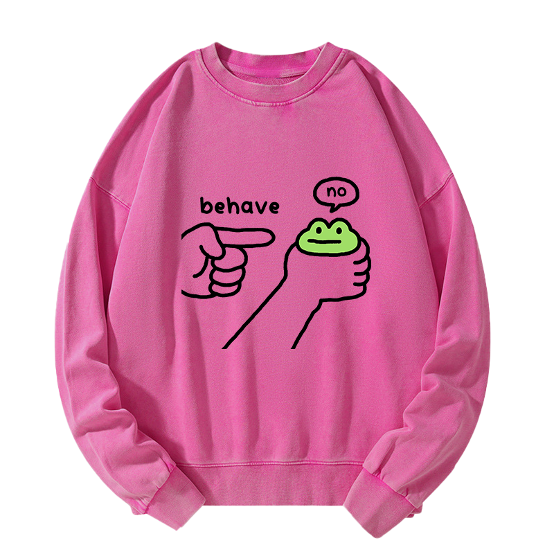 Tokyo-Tiger Dishonest Frog Washed Sweatshirt