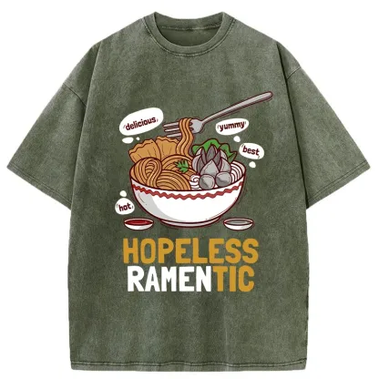 Tokyo-Tiger Hopeless Ramentic Washed T-Shirt