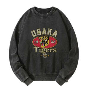 Image of Tokyo-Tiger Osaka Tigers 1935 Washed Sweatshirt