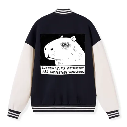 Tokyo-Tiger Power Has Completely Disappeared Varsity Jacket