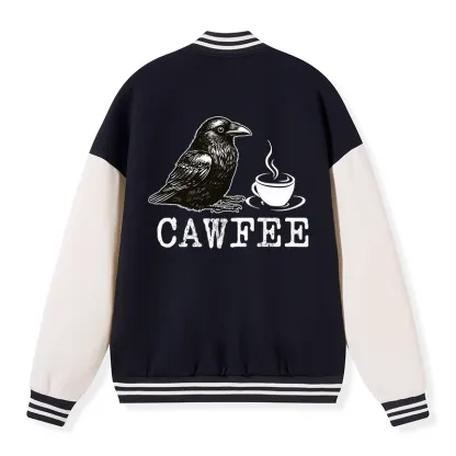 Tokyo-Tiger Cawfee Funny Japan Meme Varsity Jacket
