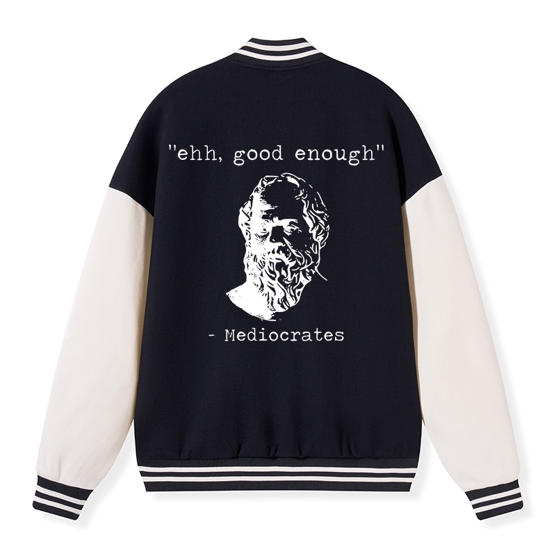 Tokyo-Tiger Mediocrates Meme Varsity Jacket