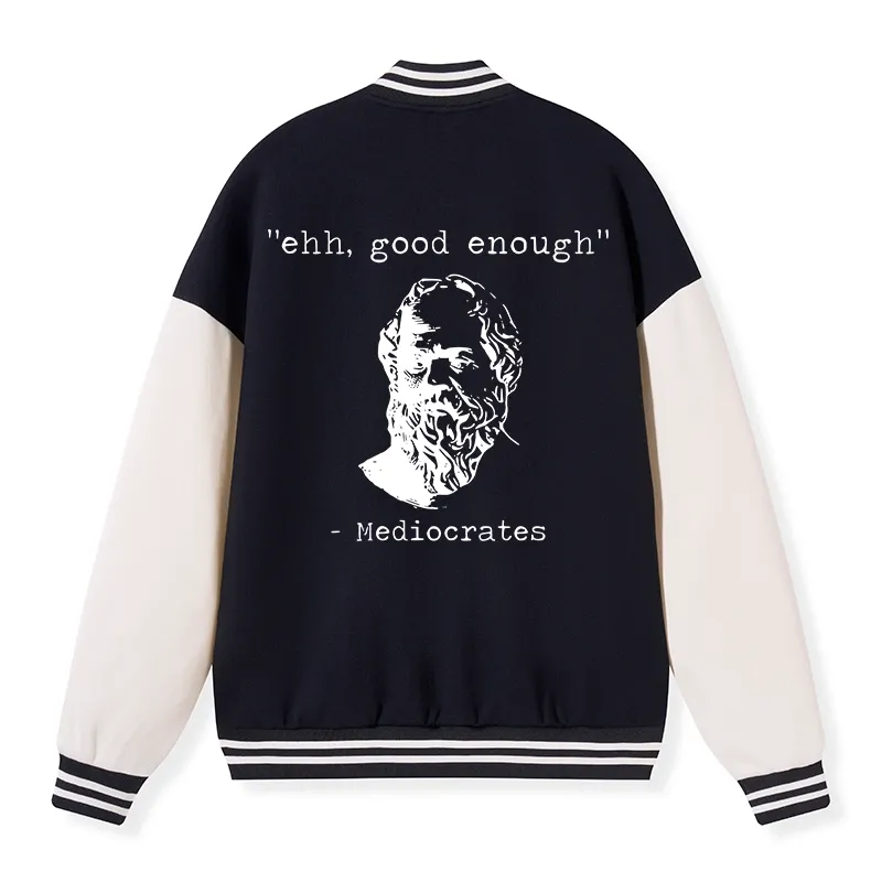 Tokyo-Tiger Mediocrates Meme Varsity Jacket