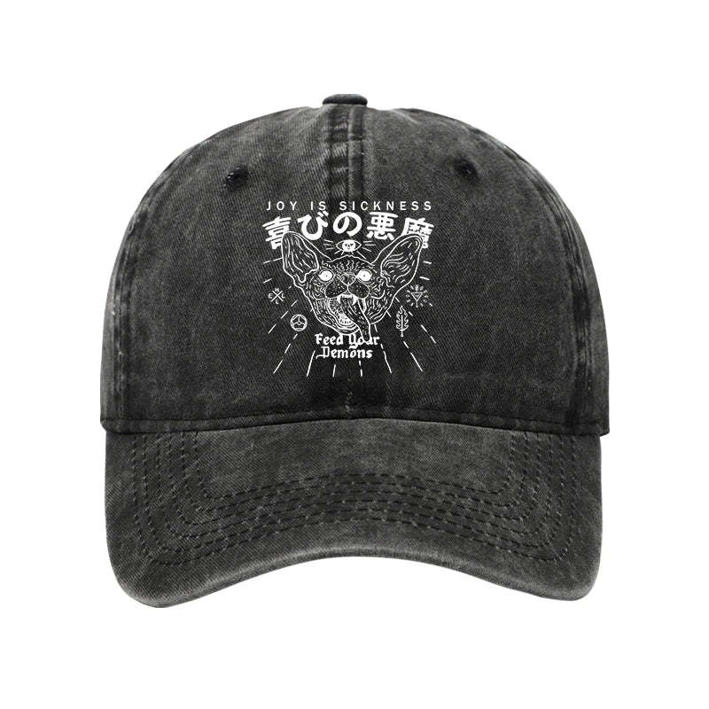 Tokyo-Tiger Joy Is Sickness Washed Cap