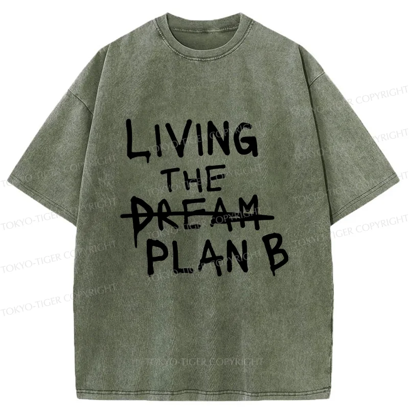 Tokyo-Tiger Implement Plan B Washed T-Shirt