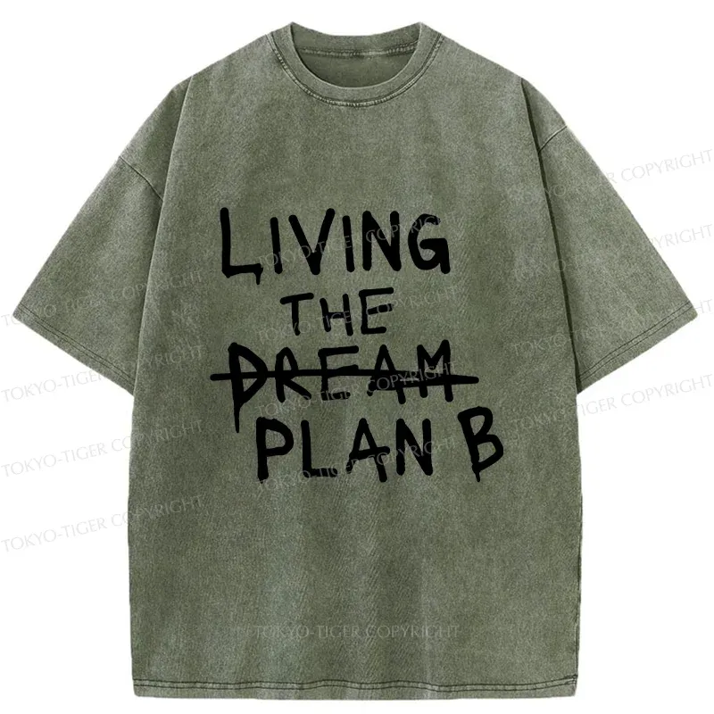 Tokyo-Tiger Implement Plan B Washed T-Shirt