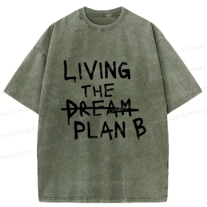 Tokyo-Tiger Implement Plan B Washed T-Shirt