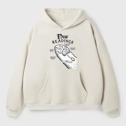 Tokyo-Tiger Funny Cat Paws Aldult Fleece Hoodie