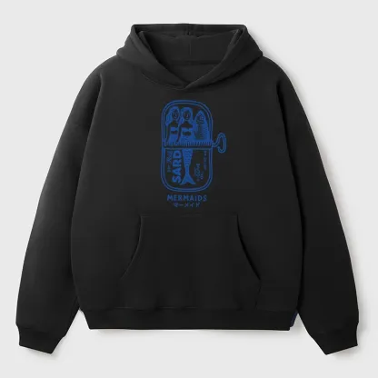 Tokyo-Tiger Mermaid Can Aldult Fleece Hoodie