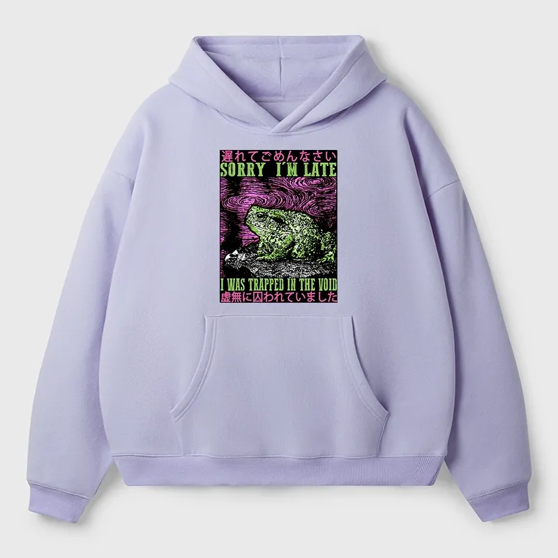 Tokyo-Tiger Frogs Trapped In The Void Aldult Fleece Hoodie