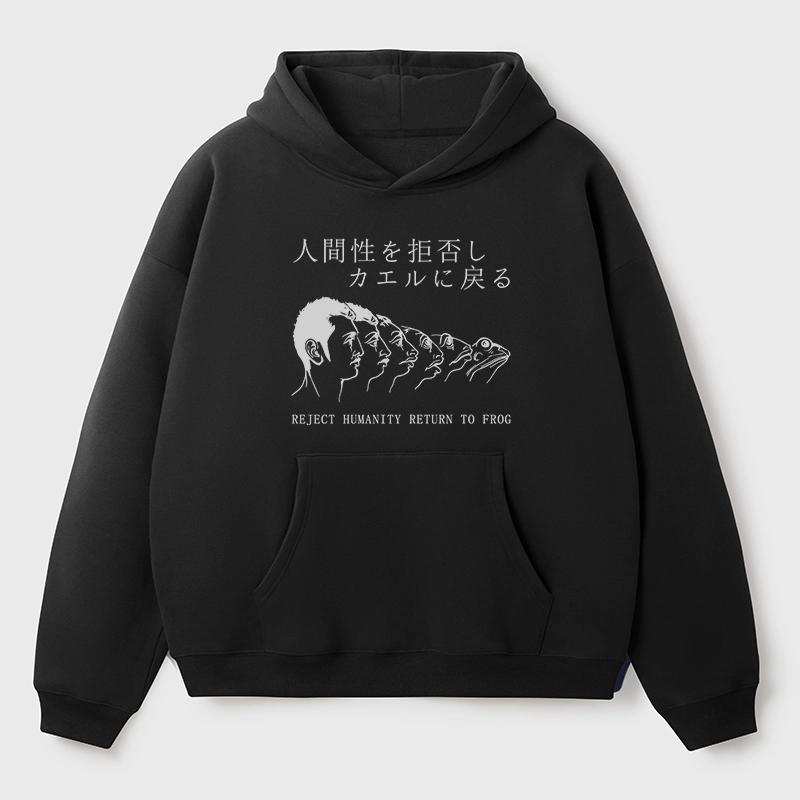 Tokyo-Tiger Return To Frog Aldult Fleece Hoodie