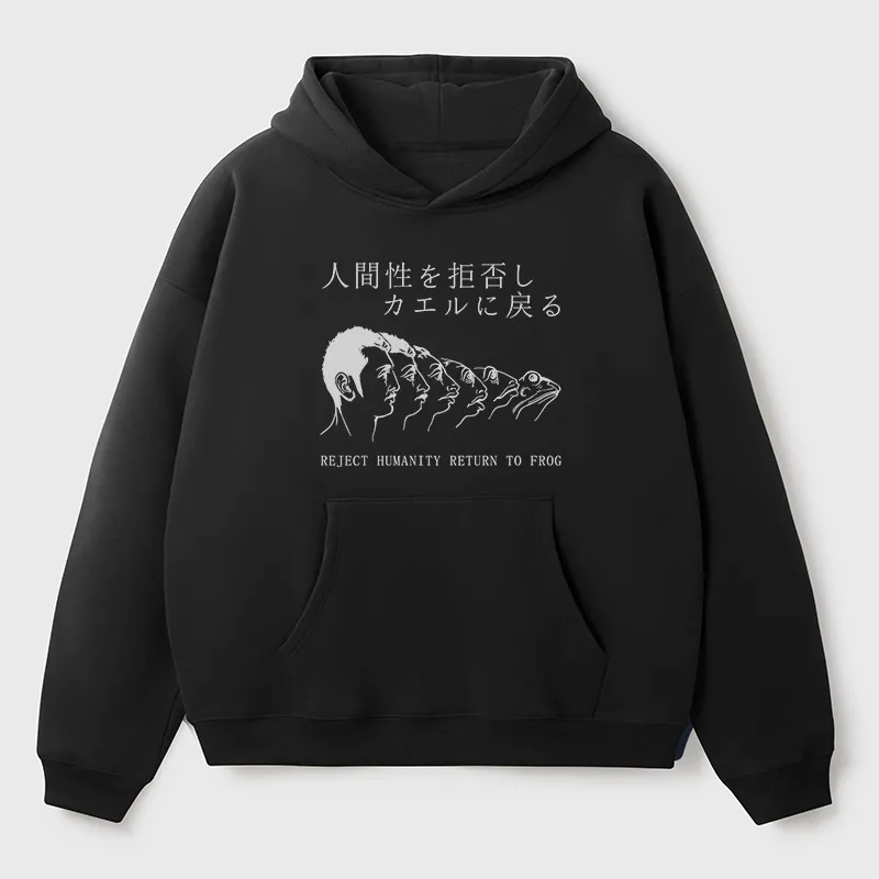 Tokyo-Tiger Return To Frog Aldult Fleece Hoodie