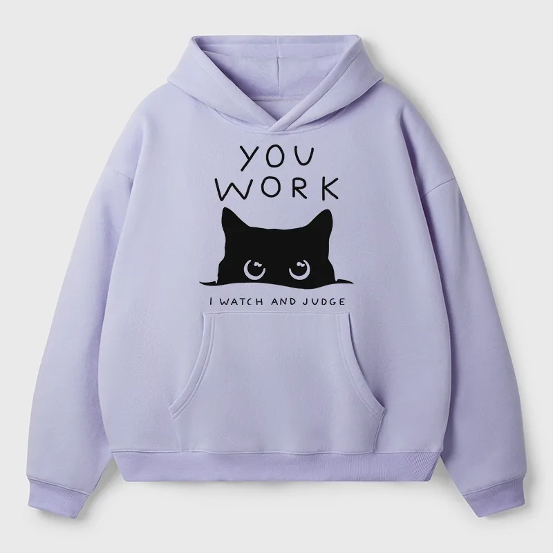 Tokyo-Tiger A Cat That Spies Aldult Fleece Hoodie