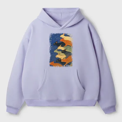 Tokyo-Tiger Claw-some Ninja Aldult Fleece Hoodie