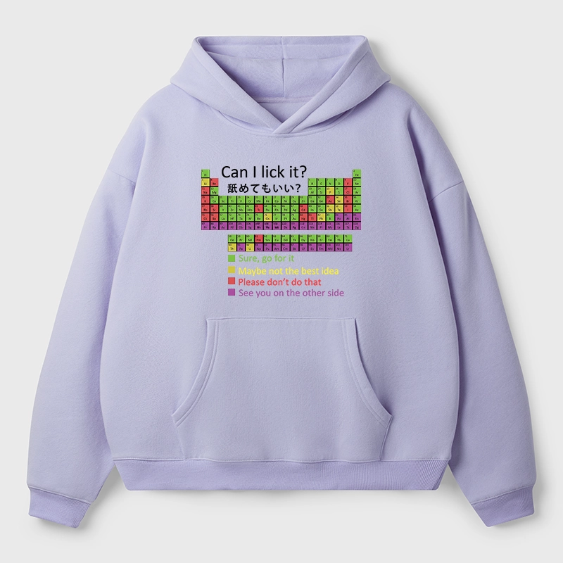 Tokyo-Tiger Can I Lick It Aldult Fleece Hoodie