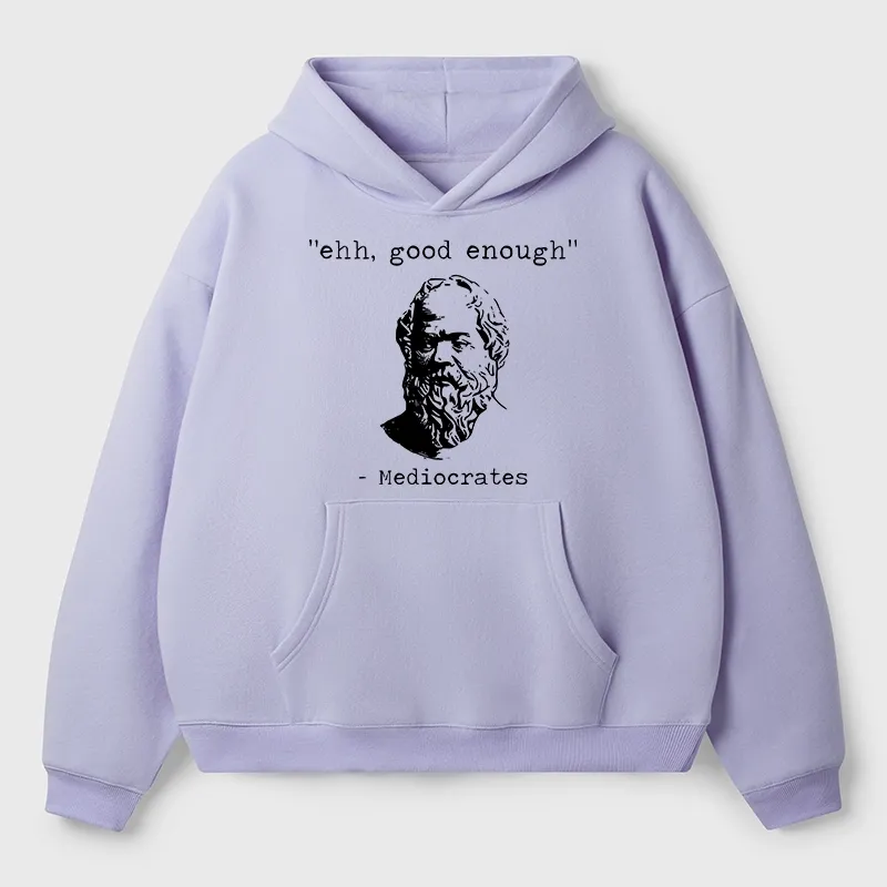 Tokyo-Tiger Mediocrates Meme Aldult Fleece Hoodie