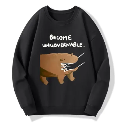 Tokyo-Tiger Moo Deng Bites Someone's Arm Classic Sweatshirt