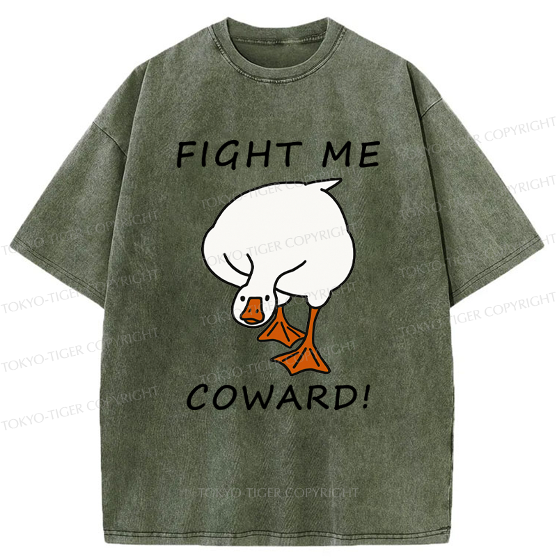 Tokyo-Tiger Philosophy Of A Fighter Goose Washed T-Shirt