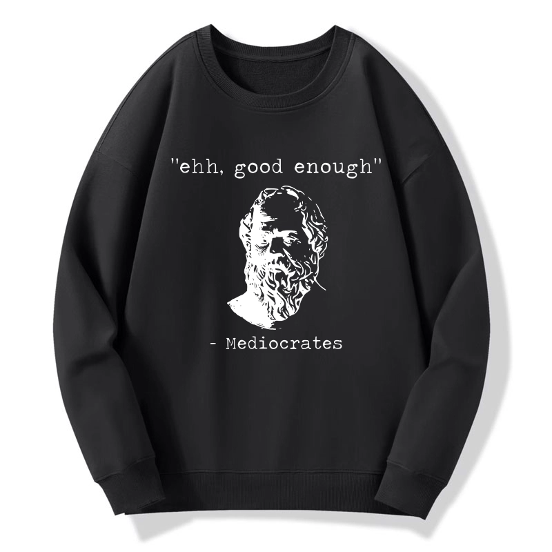 Tokyo-Tiger Mediocrates Meme Classic Sweatshirt