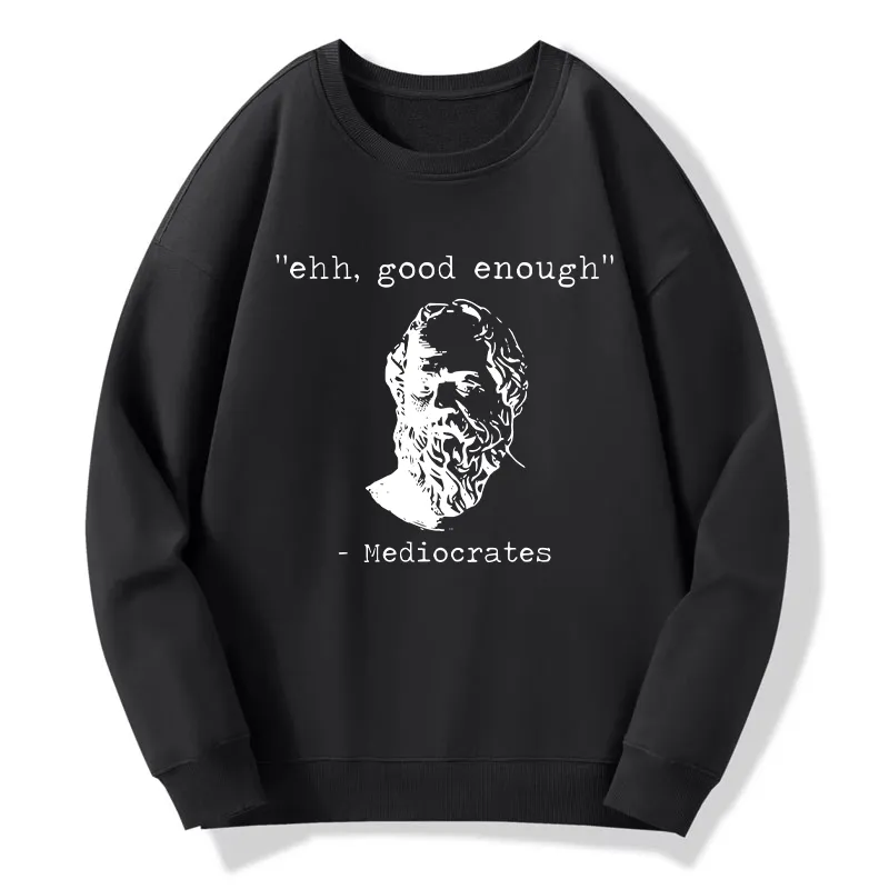 Tokyo-Tiger Mediocrates Meme Classic Sweatshirt