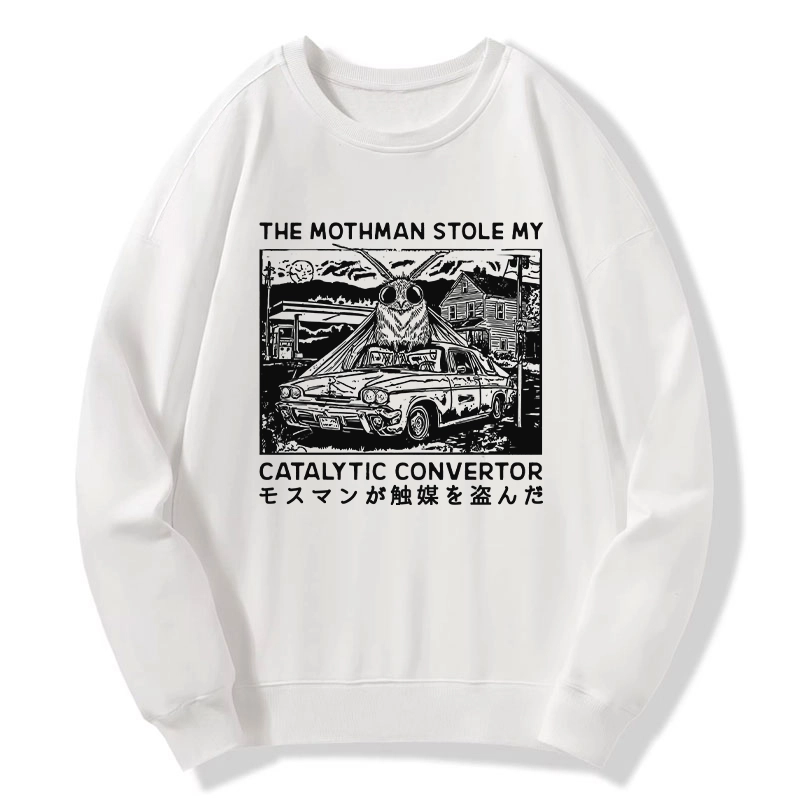 Tokyo-Tiger The Night Mothman Stole My Converter Classic Sweatshirt
