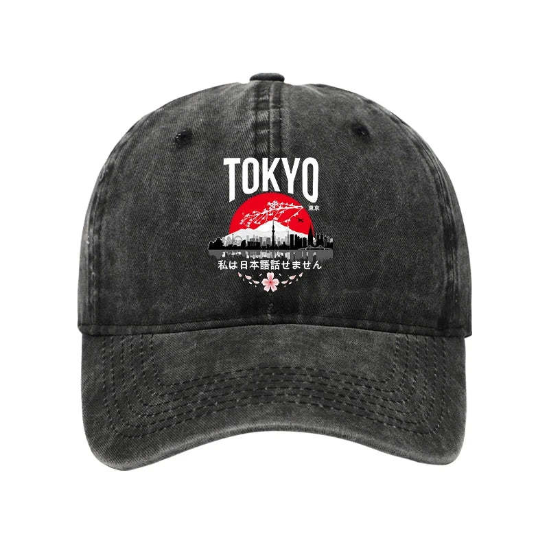 Tokyo-Tiger I don’t speak Japanese Washed Cap Sale