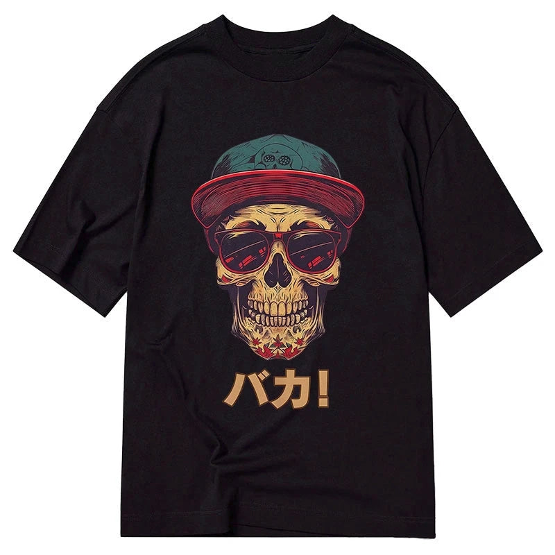 Tokyo-Tiger Fashion Skull Japanese Classic T-Shirt