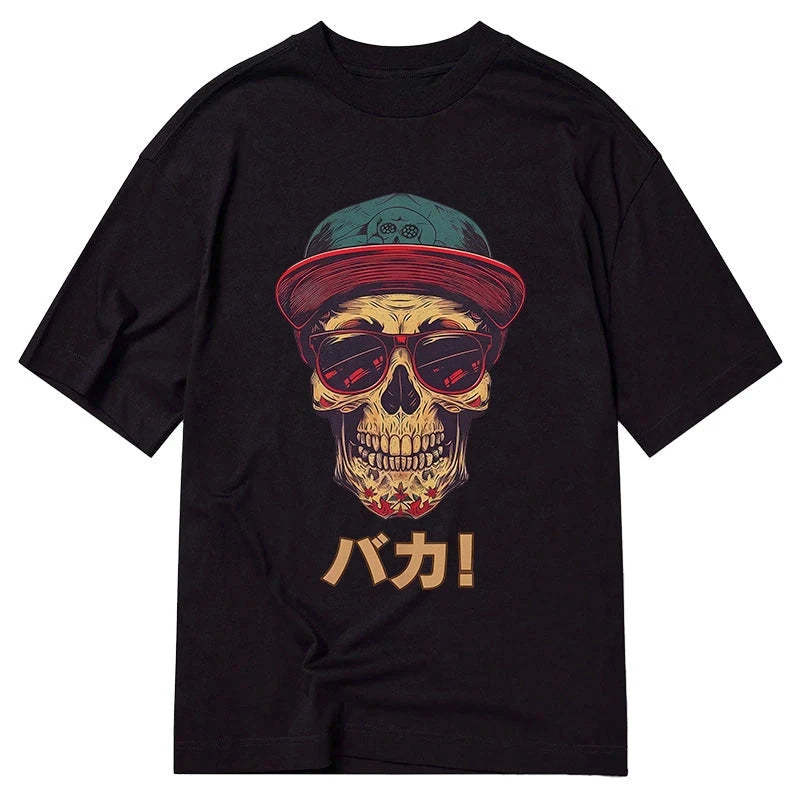 Tokyo-Tiger Fashion Skull Japanese Classic T-Shirt Sale