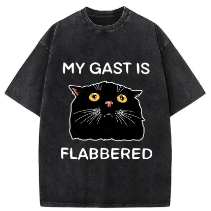 Tokyo-Tiger Sarcastic Cat Meme Washed T-Shirt