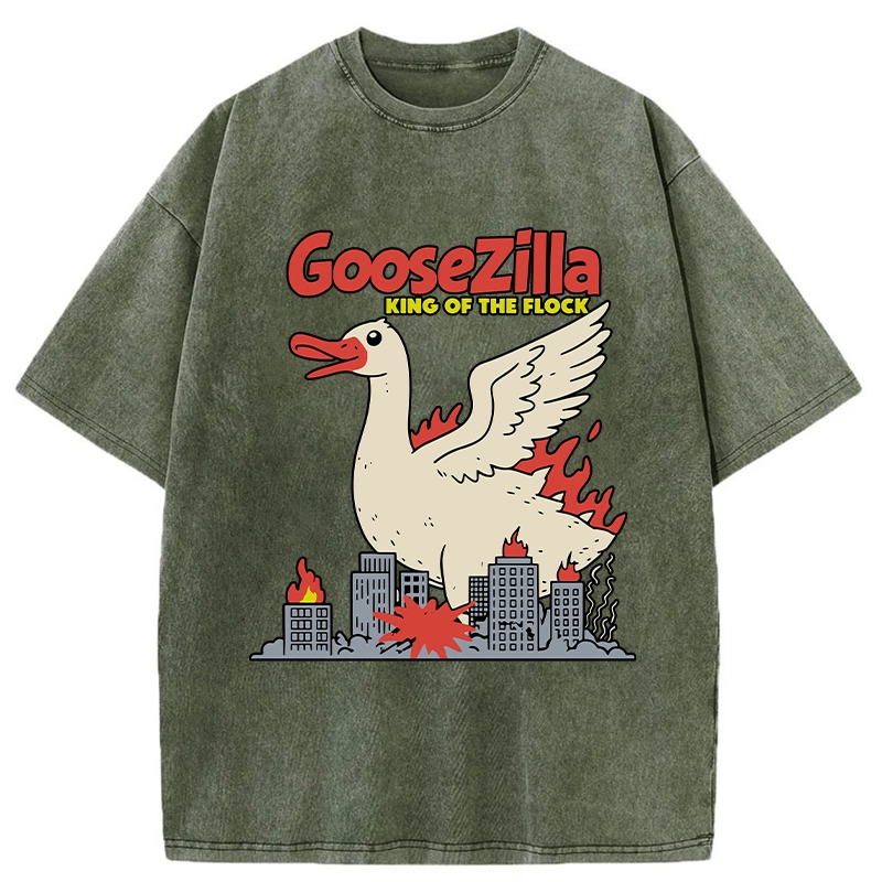 Tokyo-Tiger King Of The Flock Washed T-Shirt