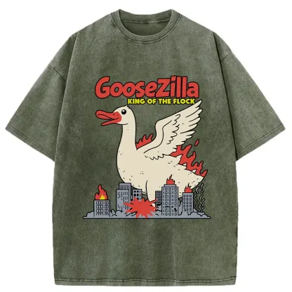 Tokyo-Tiger King Of The Flock Washed T-Shirt