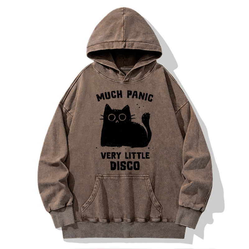 Tokyo-Tiger More Disco Funny Washed Hoodie