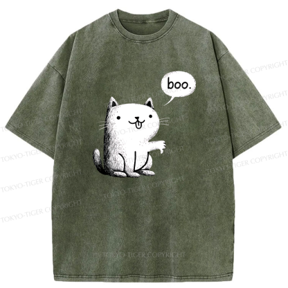 Tokyo-Tiger The Judgment Cat Washed T-Shirt