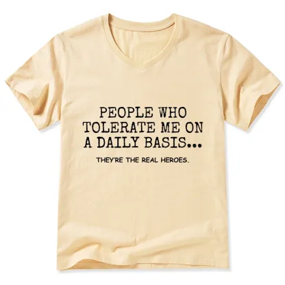 Tokyo-Tiger Anyone Who Puts Up With Me Is A Hero Classic T-Shirt