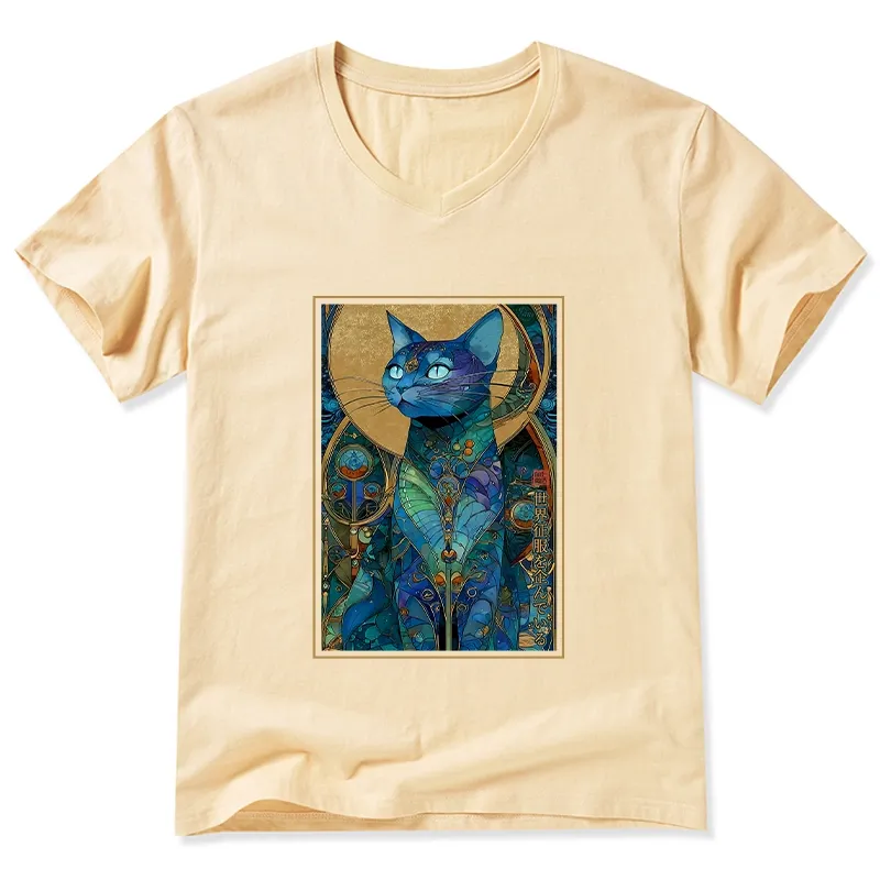 Tokyo-Tiger The Cat’s Plan To Rule Them All V-Neck Classic T-Shirt