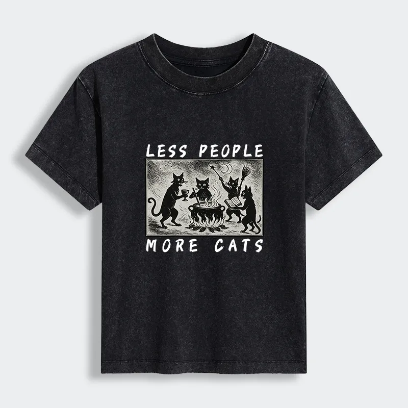 Tokyo-Tiger Cat Sacrifice Ceremony Women's Washed T-shirt