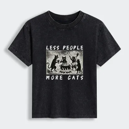 Tokyo-Tiger Cat Sacrifice Ceremony Women's Washed T-shirt