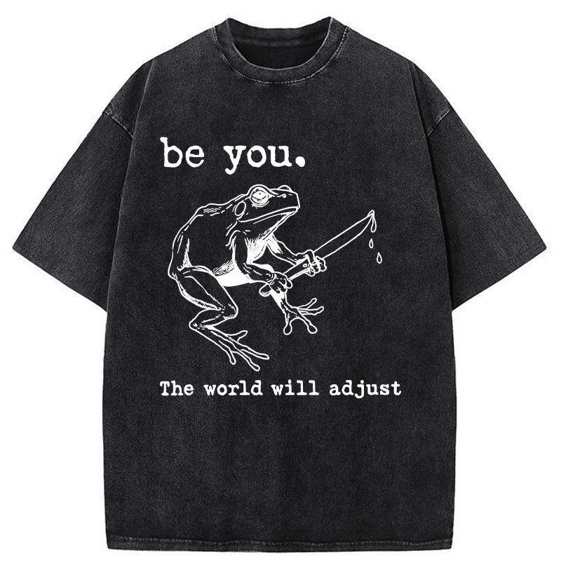 Tokyo-Tiger Be Yourself Washed T-Shirt