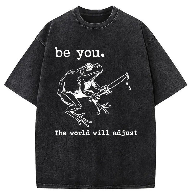 Tokyo-Tiger Be Yourself Washed T-Shirt