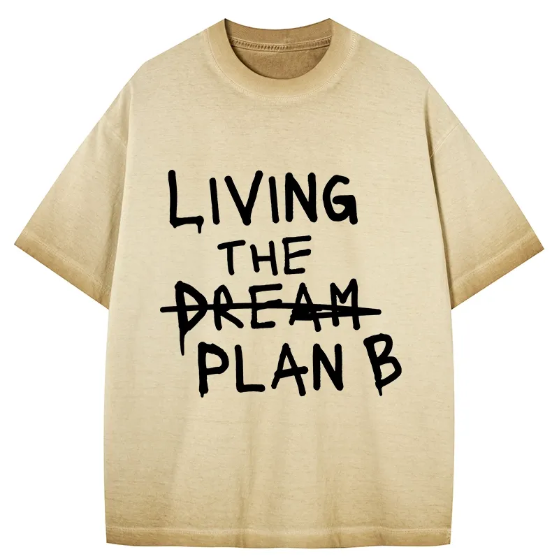 Tokyo-Tiger Implement Plan B Gradient Washed T-Shirt