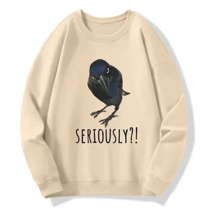 Tokyo-Tiger Raven's Question Classic Sweatshirt