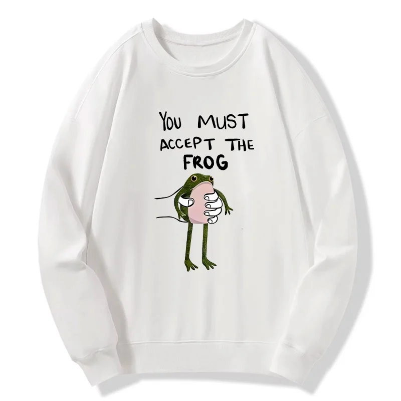 Tokyo-Tiger Accept This Frog Classic Sweatshirt