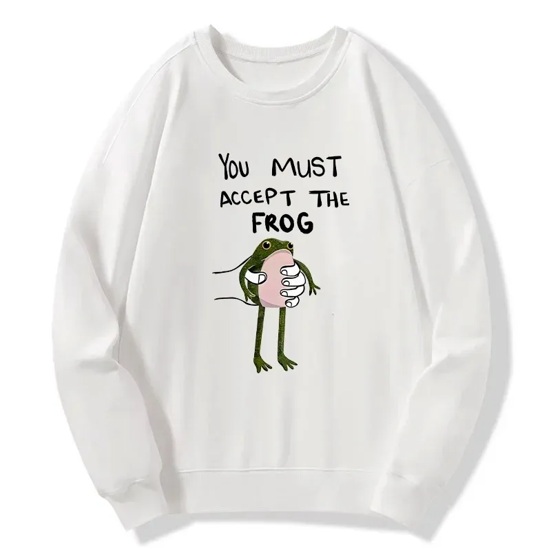 Tokyo-Tiger Accept This Frog Classic Sweatshirt