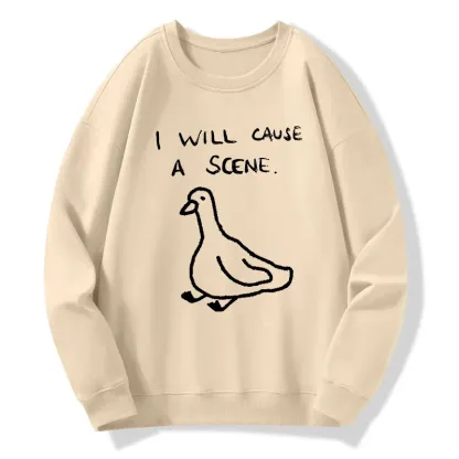 Tokyo-Tiger Stupid Goose Funny Japan Retro Classic Sweatshirt