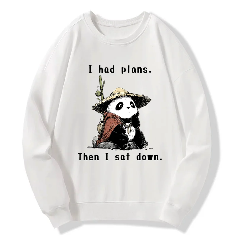 Tokyo-Tiger The Maybe Later Panda Classic Sweatshirt