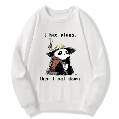 Tokyo-Tiger The Maybe Later Panda Classic Sweatshirt