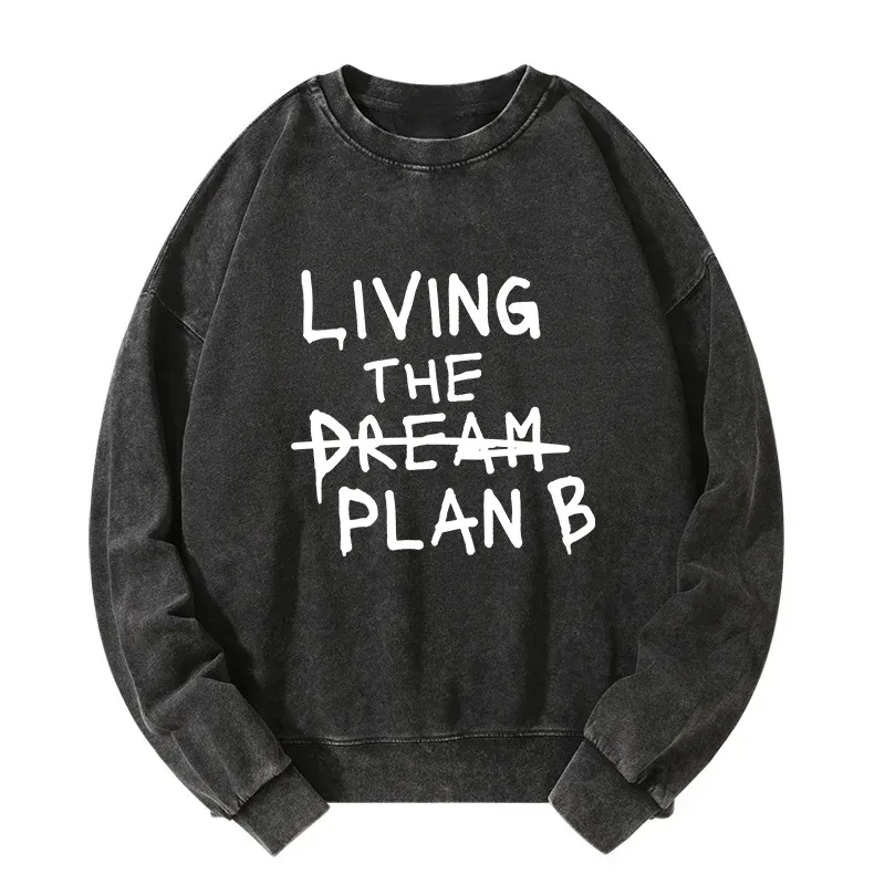Tokyo-Tiger Implement Plan B Washed Sweatshirt