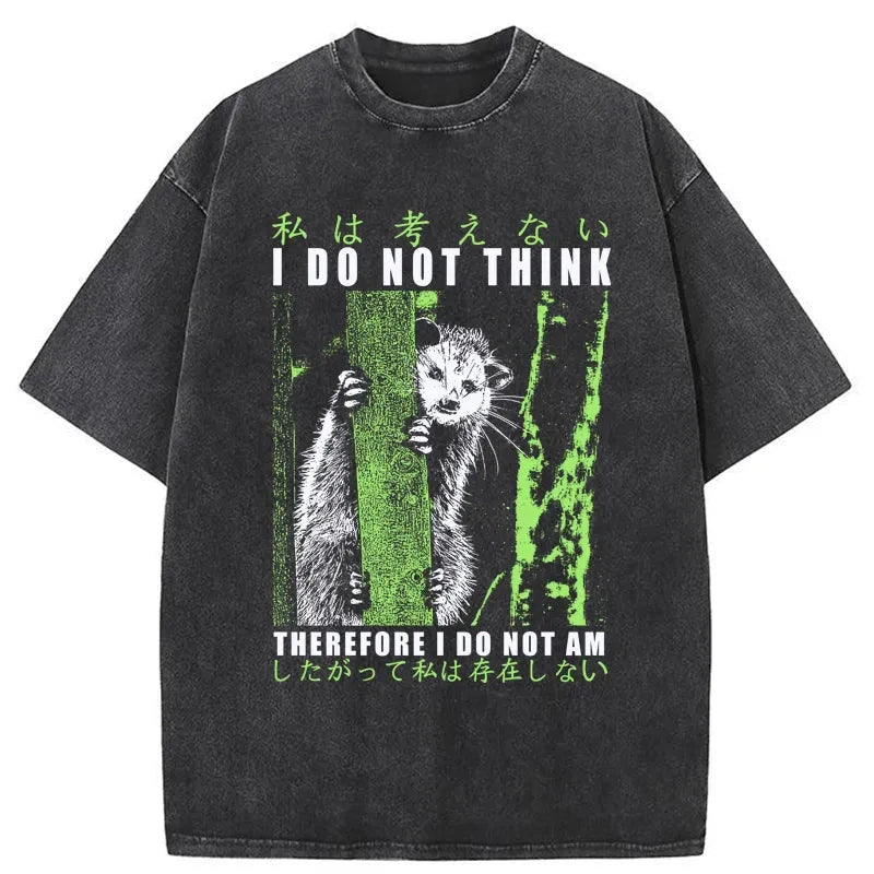 Tokyo-Tiger Stupid Possum Japan Washed T-Shirt Sale – tokyo