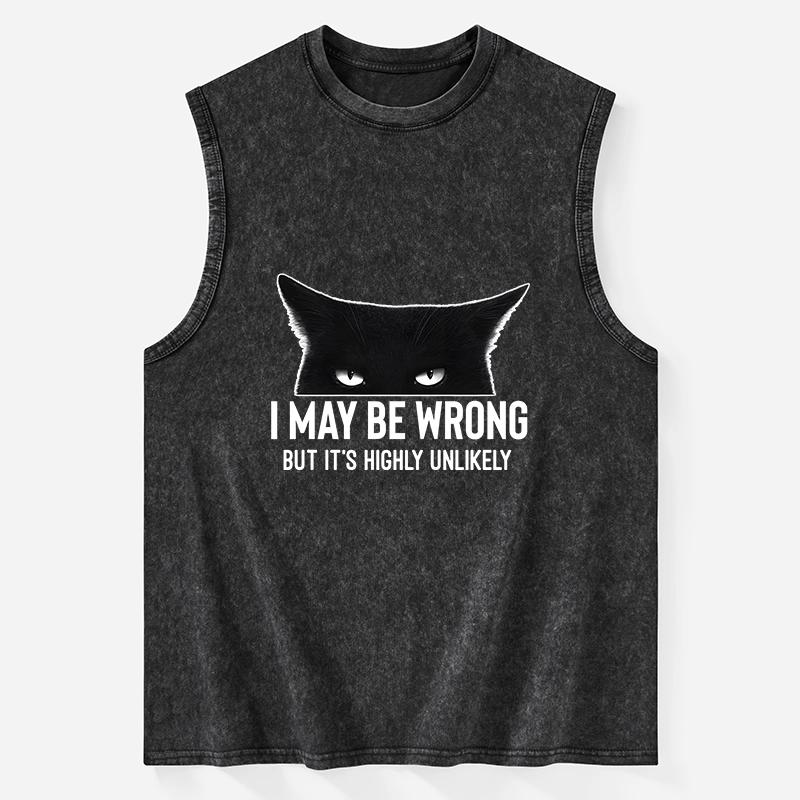 Tokyo-Tiger Cat Can Do No Wrong Washed Tank