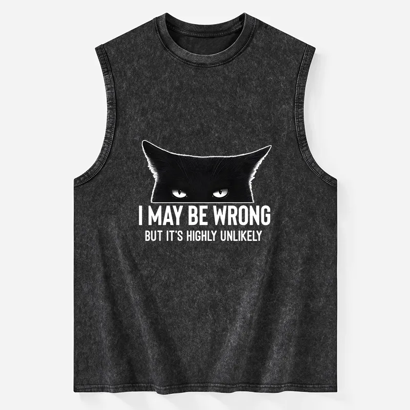 Tokyo-Tiger Cat Can Do No Wrong Washed Tank